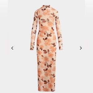 Favorite Daughter Sheer Fantasy Mesh Maxi Dress - Size Small